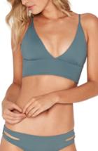 Women's L Space Olivia Bikini Top - Green