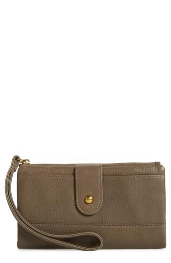 Women's Hobo Colt Leather Wallet - Green