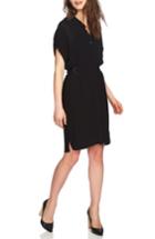 Women's 1.state Belted Shirtdress, Size - Black