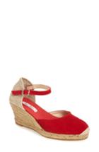 Women's Toni Pons 'lloret-5' Espadrille Wedge Sandal .5-6us / 36eu - Red