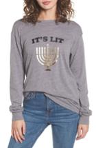 Women's Sub Urban Riot It's Lit Camp Tee - Grey