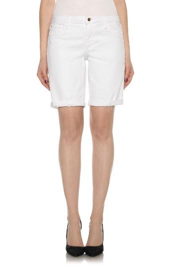 Women's Joe's Finn Denim Bermuda Shorts - White
