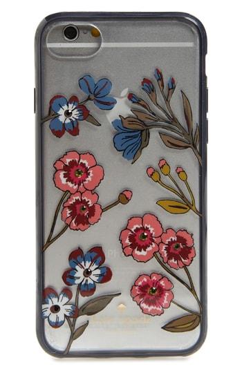 Kate Spade New York Jeweled Meadow Clear Iphone 7/8 & 7/8 Case - Pink