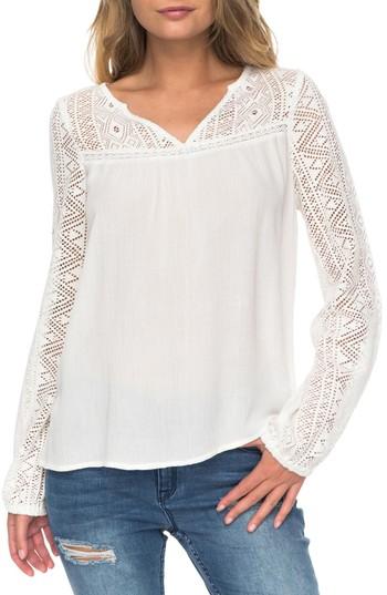 Women's Roxy Island Dreaming Tee - White