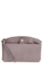 Women's Hobo Ansel Leather Wallet - Grey