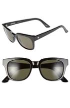 Women's Electric '40five' 50mm Retro Sunglasses - Gloss Black/ Grey