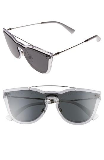 Women's Valentino 48mm Retro Sunglasses - Grey/ Silver