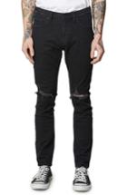 Men's Rollas Stinger Skinny Fit Jeans X 32 - Black