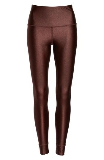 Women's Reebok X Face High-rise Performance Tights - Burgundy
