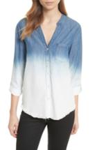 Women's Soft Joie Normana Ombre Denim Shirt - Blue
