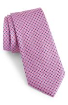 Men's Nordstrom Men's Shop Morris Micro Silk Tie, Size - Red