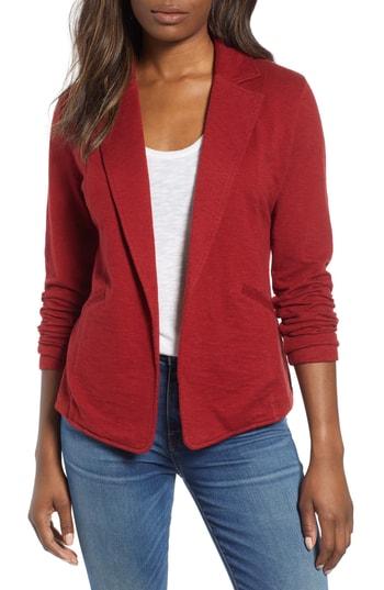 Women's Caslon Knit Blazer - Red