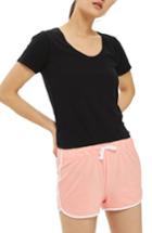 Women's Topshop Nep Runner Shorts Us (fits Like 0) - Pink