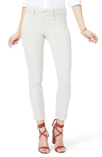 Women's Nydj Alina Ankle Jeans - Beige