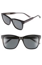 Women's Bottega Veneta 55mm Sunglasses - Black/ Grey/ Smoke