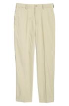 Men's Bills Khakis M2 Classic Fit Flat Front Tropical Cotton Poplin Pants X 32 - Beige