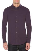 Men's Original Penguin Basic Oxford Shirt - Purple