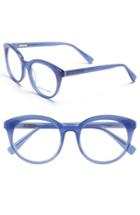Women's Derek Lam 51mm Optical Glasses - Violet Crystal