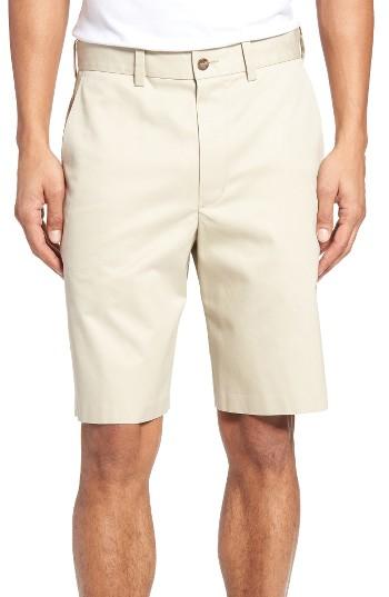 Men's Nordstrom Men's Shop Flat Front Supima Cotton Shorts