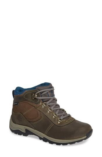 Women's Timberland Mt. Maddsen Waterproof Hiking Boot M - Grey