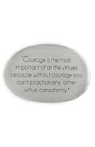 Women's Dogeared Legacy Courage Pocket Stone