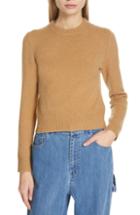 Women's Tibi Stretch Cashmere Sweater, Size - Brown