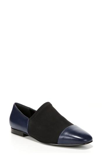 Women's Via Spiga Tate Cap Toe Slip-on M - Blue