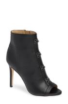 Women's Katy Perry Open Toe Bootie M - Black