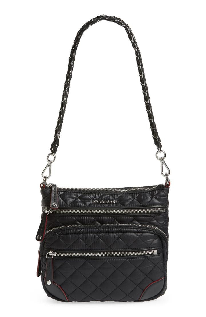 M Z Wallace Downtown Crosby Crossbody Bag - Black