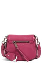 Marc Jacobs Small Recruit Nomad Pebbled Leather Crossbody Bag - Pink