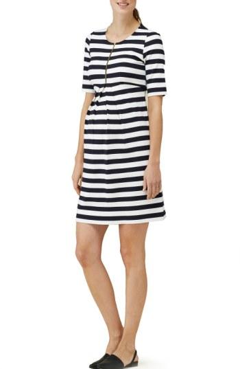 Women's Isabella Oliver 'baywood' Stripe Maternity Dress