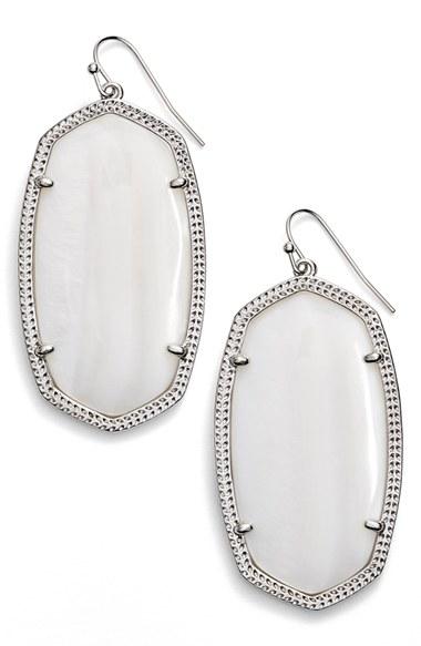 Women's Kendra Scott 'danielle - Large' Oval Statement Earrings
