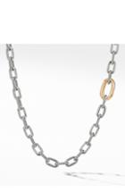 Women's David Yurman Dy Madison Convertible Chain Link Necklace With 18k Yellow Gold