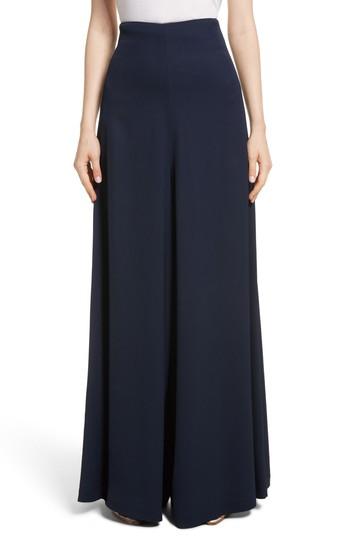 Women's A.w.a.k.e. Wide Leg Trousers Us / 36 Fr - Blue