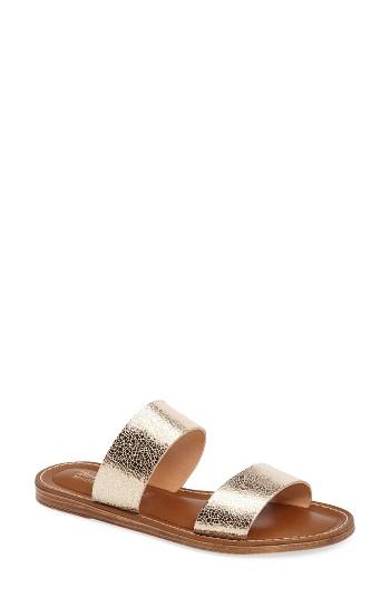 Women's Bella Vita Imo Slide Sandal N - Metallic