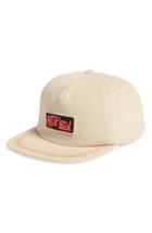 Men's Hurley Rainbow Bay Corduroy Hat - White