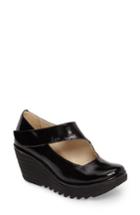 Women's Fly London 'yasi' Wedge Pump -8.5us / 39eu - Black