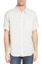 Men's True Grit Newport Stripe Sport Shirt