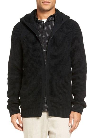 Men's Vince Waffle Knit Hoodie