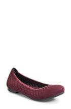 Women's B?rn Julianne Knit Flat .5 M - Burgundy