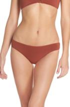 Women's Seafolly Active Bikini Bottoms Us / 8 Au - Brown