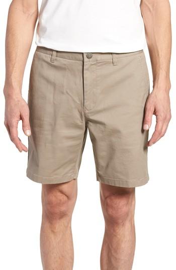 Men's Bonobos Stretch Chino 7-inch Shorts - Brown
