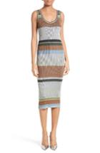 Women's Diane Von Furstenberg Stripe Tank Midi Dress