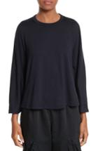 Women's Comme Des Garcons Ruffle Side Wool Pullover