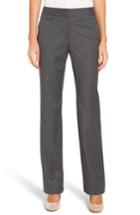 Women's Halogen Pinstripe Stretch Suit Pants - Grey