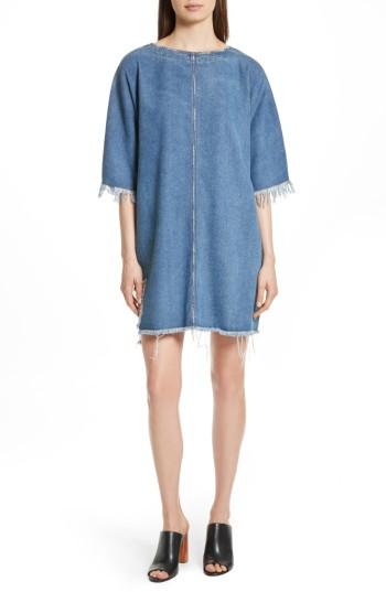 Women's Robert Rodriguez Distressed Denim Dress