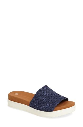 Women's Bernie Mev. Capri Slide Sandal Us / 42eu - Blue
