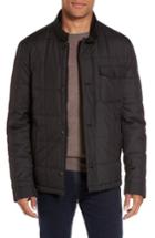 Men's Tumi Regular Fit Quilted Jacket - Black