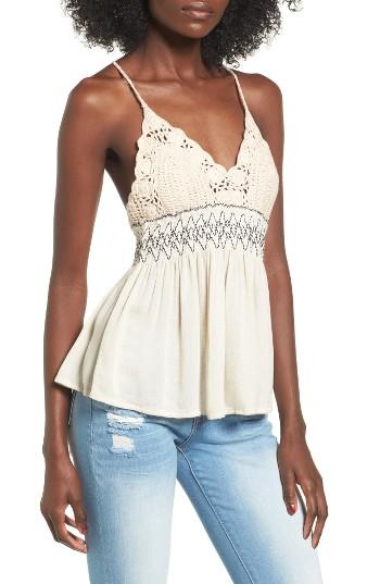 Women's Astr The Label Romina Top - Beige