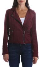 Women's Kut From The Kloth Faux Suede Eveline Jacket - Burgundy